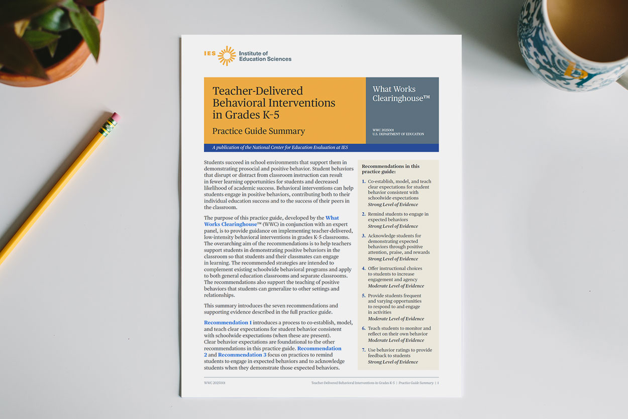 Evidence-Based Classroom Management: A K-5 Educator's Toolkit